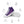 Load image into Gallery viewer, Genderfluid Pride Modern High Top Purple Shoes
