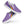 Load image into Gallery viewer, Gay Pride Colors Original Purple Slip-On Shoes
