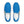 Load image into Gallery viewer, Gay Pride Colors Original Blue Slip-On Shoes
