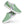 Load image into Gallery viewer, Genderqueer Pride Colors Original Green Slip-On Shoes
