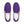 Laden Sie das Bild in den Galerie-Viewer, Intersex Pride Colors Original Purple Slip-On Shoes
