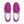 Carregar imagem no visualizador da galeria, Transgender Pride Colors Original Violet Slip-On Shoes
