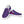Cargar imagen en el visor de la galería, Bisexual Pride Colors Original Purple Slip-On Shoes
