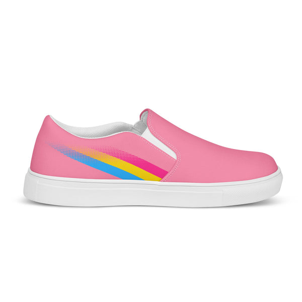 Pansexual Pride Colors Original Pink Slip-On Shoes